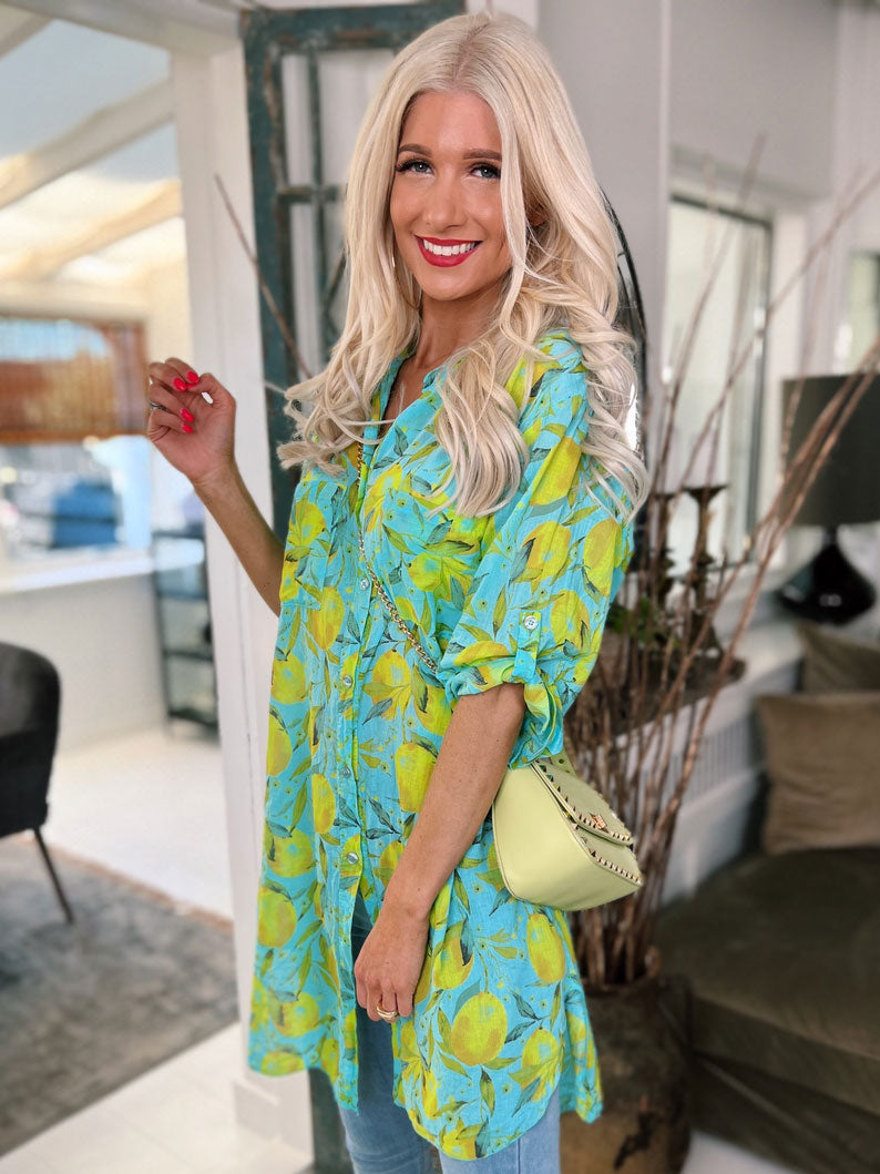 BERNA - SKJORTA MED CITRONER